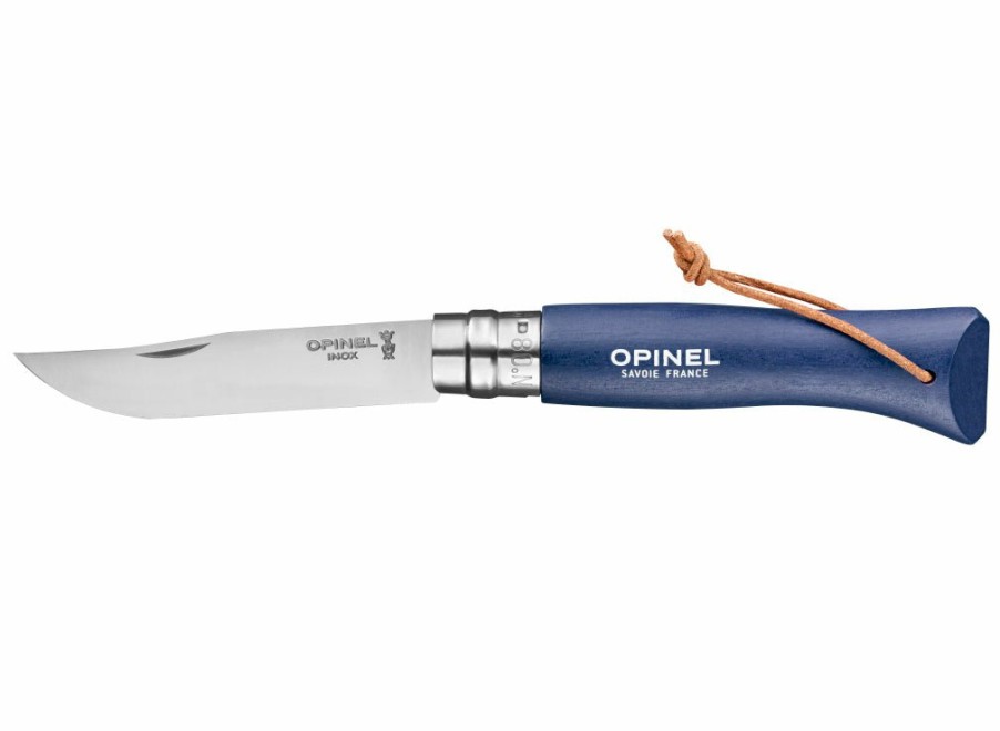 Opinel Opinel No.8 Colorama Trekking Knife - Dark Blue | Outdoor Knives