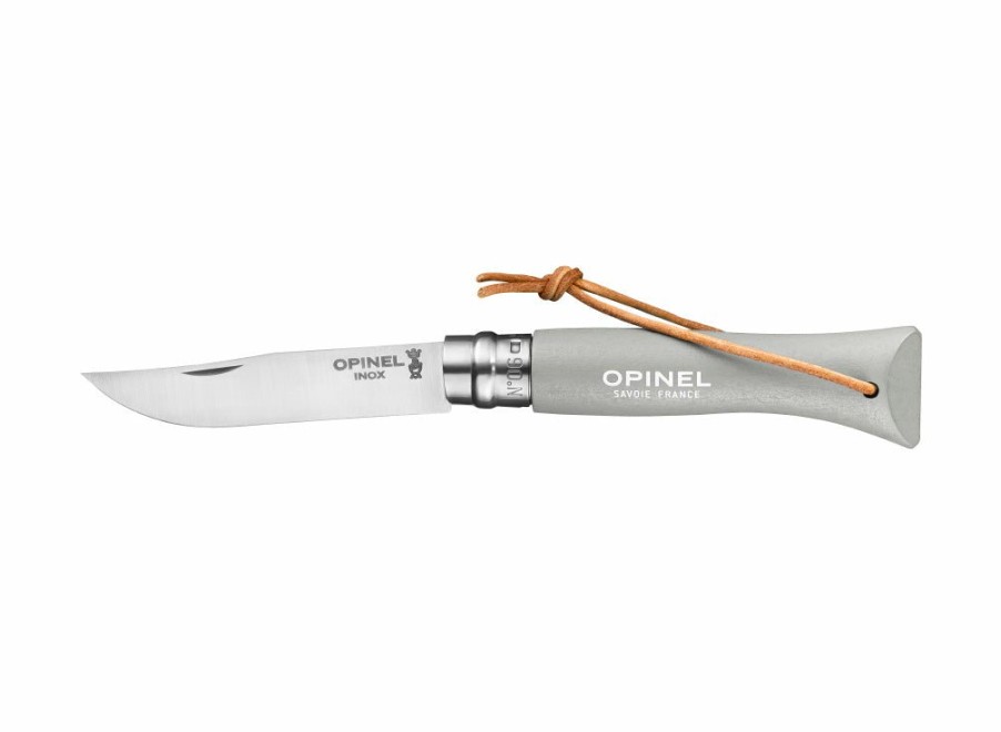 Opinel Opinel No.6 Colorama Trekking Knife - Cloud | Outdoor Knives