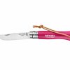 Opinel Opinel No.6 Colorama Trekking Knife - Raspberry | Outdoor Knives