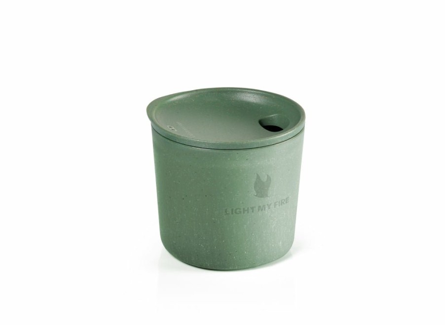 Light My Fire Light My Fire Mycup´N Lid Short - Sandy Green | Cups & Tumblers