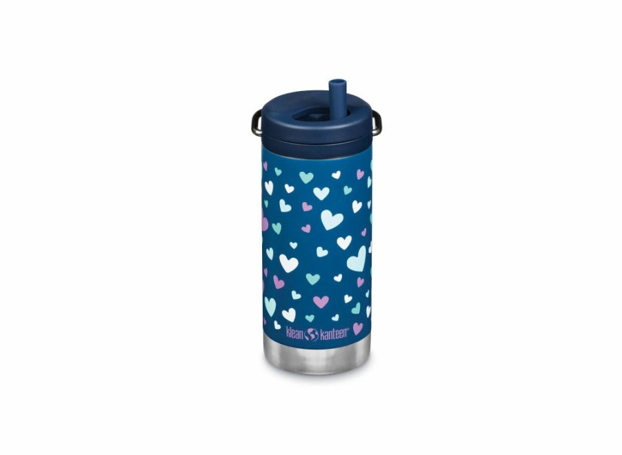 Klean Kanteen Klean Kanteen Insulated Tkwide W/ Twist Cap 355Ml - Navy Hearts | Insulated Bottles