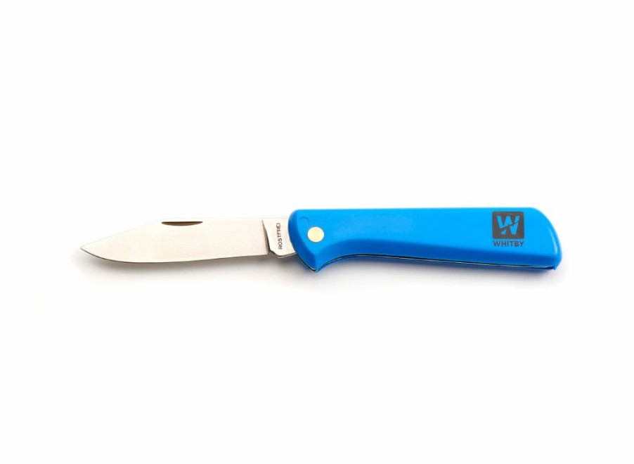 Whitby Knives Whitby Pocket Knife (3") - Blue | Edc Knives