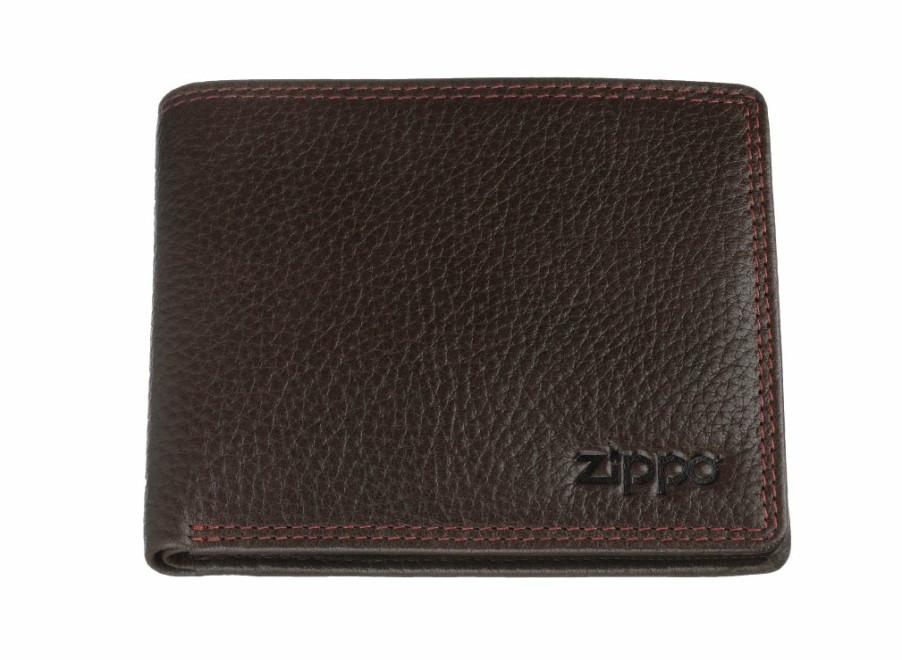 Zippo Zippo Leather Bi-Fold Wallet | Leather Wallets