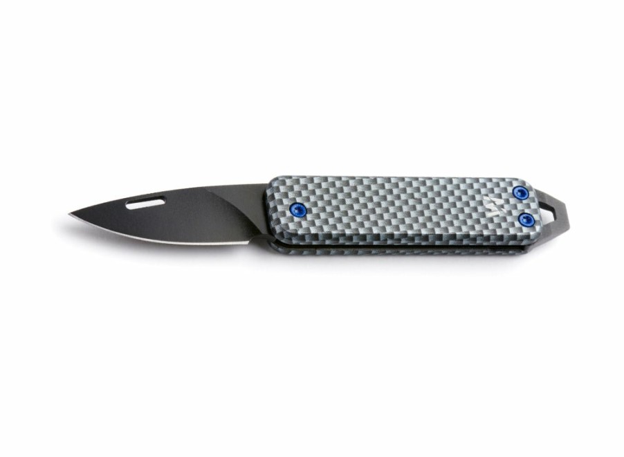 Whitby Knives Whitby Sprint Edc Pocket Knife (1.75") - Carbon Fibre Pattern | Edc Knives