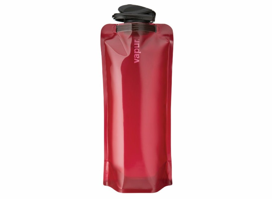 Vapur Vapur Wide Mouth 1L - Eclipse - Burgundy | Foldable Water Bottles