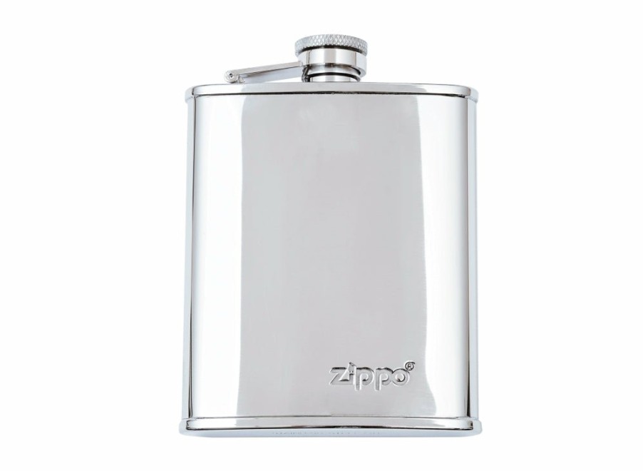 Zippo Zippo Polished Hip Flask | Hip Flasks