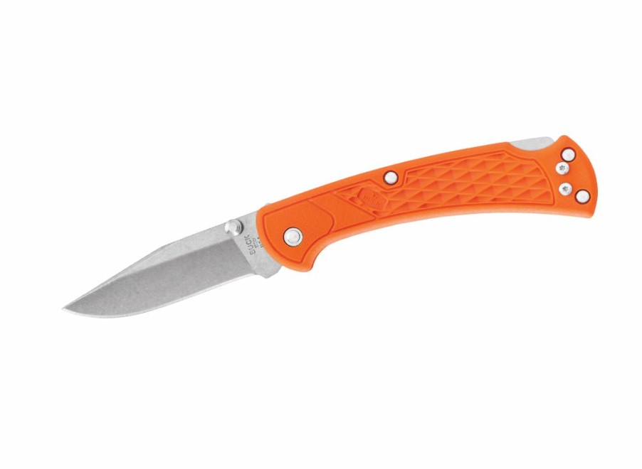 Buck Buck Ranger Slim Knife (Select) - Orange | Lock Knives