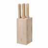 Opinel Opinel Parallele 5Pc Bread Knife Block Set | Kitchen Knives