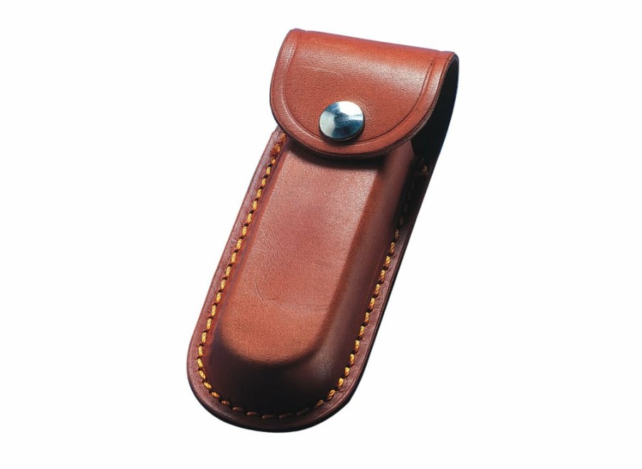 Whitby Knives Whitby Brown Leather Sheath - 3" | Sheaths