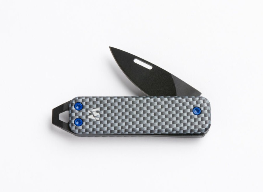 Whitby Knives Whitby Sprint Edc Pocket Knife (1.75") - Carbon Fibre Pattern | General Purpose Knives