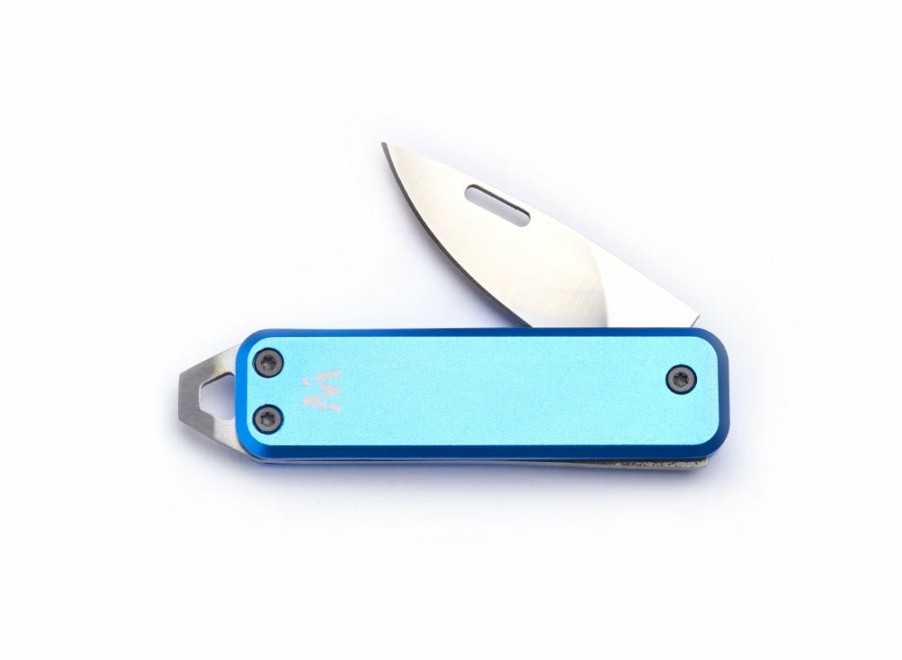 Whitby Knives Whitby Sprint Edc Pocket Knife (1.75") - Lagoon Blue | Edc Knives