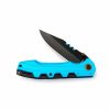 Whitby Knives Whitby Liner Lock Knife - Blue Aluminium (3.25") | Lock Knives