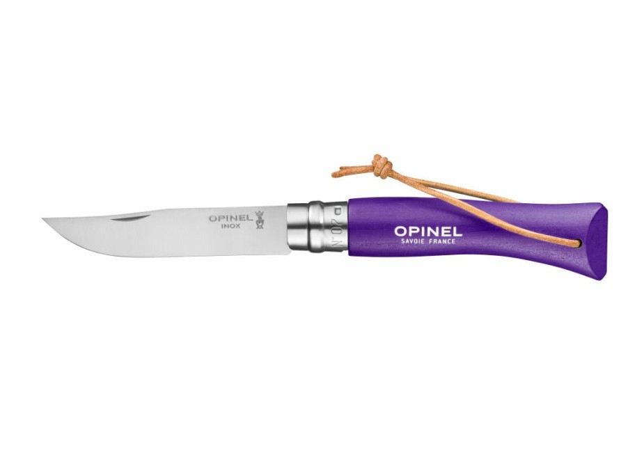 Opinel Opinel No.7 Colorama Trekking Knife - Violet | Outdoor Knives