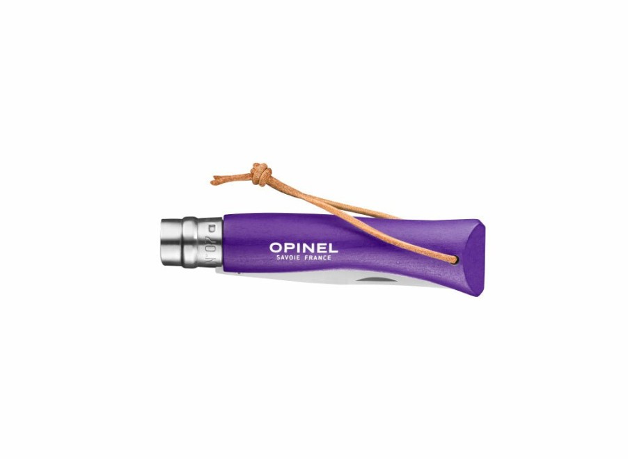 Opinel Opinel No.7 Colorama Trekking Knife - Violet | Outdoor Knives