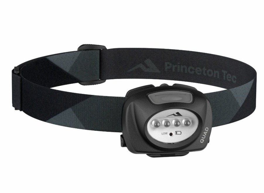 Princeton Tec Princeton Tec Quad Led Head Torch - Black | Head Torches