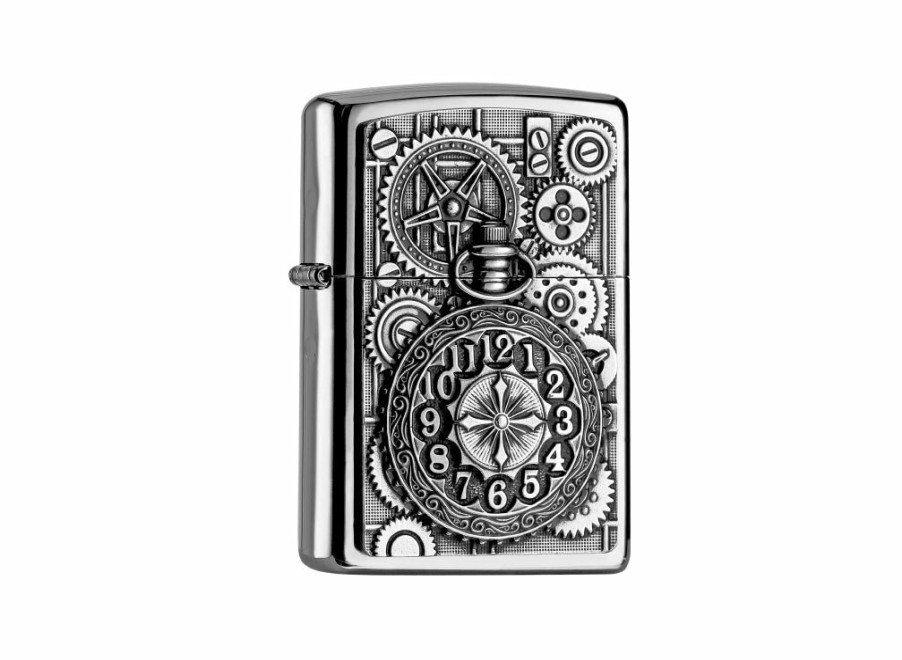 Zippo Zippo Pocket Watch Lighter - High Polish Chrome | Lighters