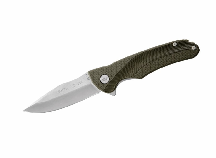 Buck Buck Sprint Select Knife - Green | Lock Knives