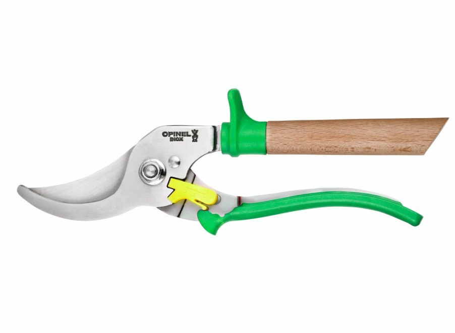 Opinel Opinel Le Secateur Hand Pruner - Meadow Green | Scissors & Shears