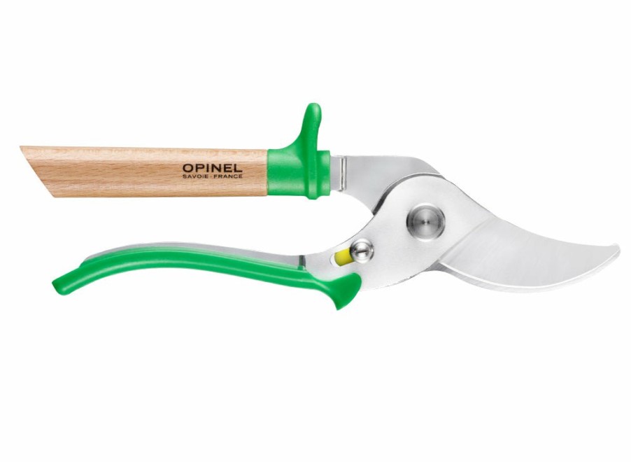 Opinel Opinel Le Secateur Hand Pruner - Meadow Green | Scissors & Shears