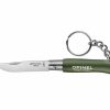 Opinel Opinel No.4 Colorama Non Locking Keyring Knife - Khaki | General Purpose Knives