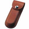 Whitby Knives Whitby Brown Leather Sheath - 5" | Sheaths