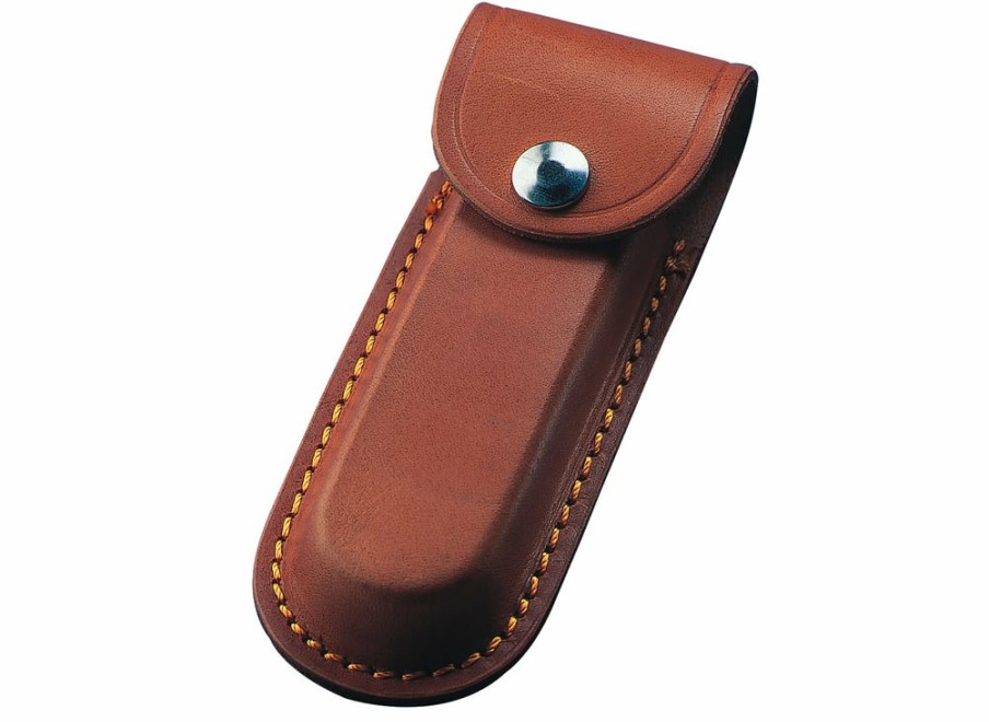 Whitby Knives Whitby Brown Leather Sheath - 5" | Sheaths