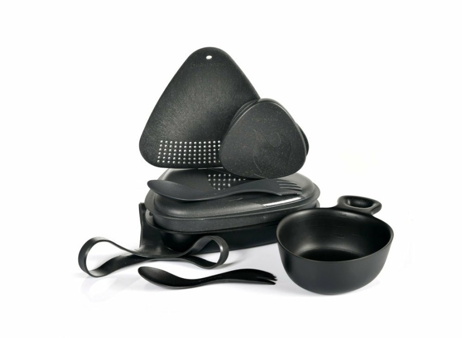 Light My Fire Light My Fire Outdoor Mealkit 8Pcs - Slaty Black | Lunchboxes