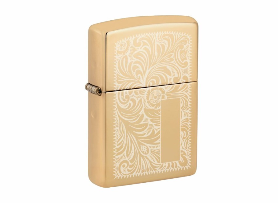 Zippo Zippo Venetian Lighter - High Polish Brass | Lighters