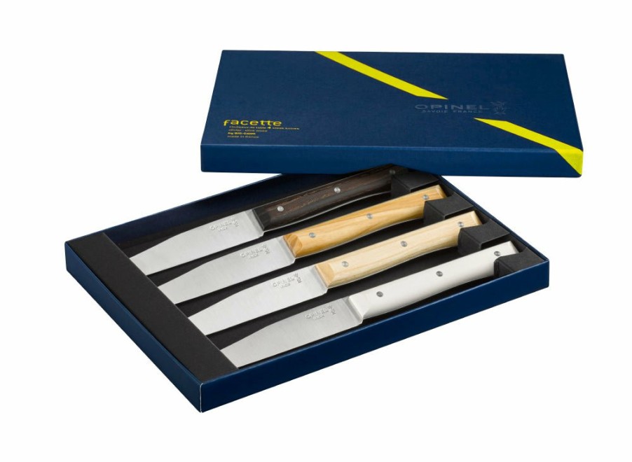 Opinel Opinel Facette 4Pc Table Knife Box Set - Mixed | Table Knives