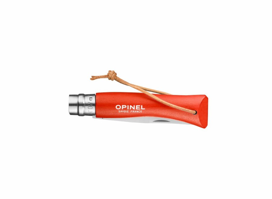 Opinel Opinel No.7 Colorama Trekking Knife - Orange | Outdoor Knives