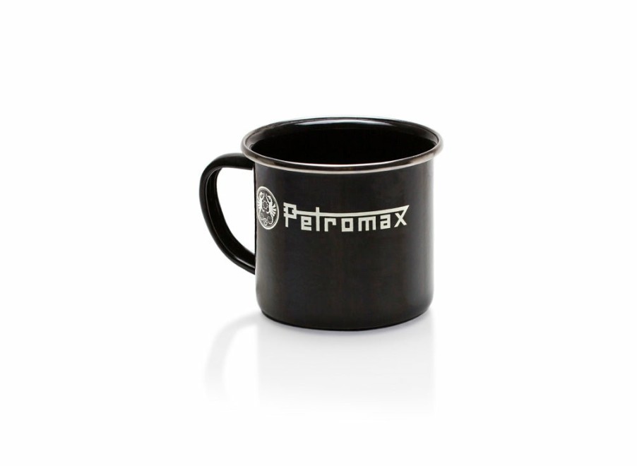 Petromax Petromax Enamel Mug - Black | Enamel Tableware