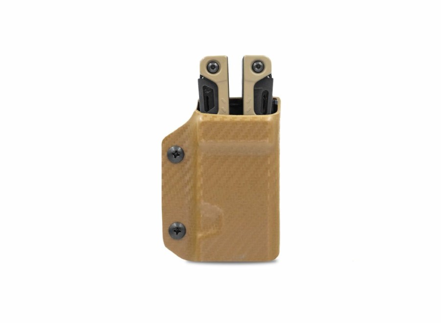 Clip & Carry Clip & Carry Kydex Sheath: Leatherman Oht - Brown Carbon Fibre | Multi-Tool Sheaths