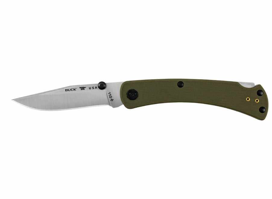 Buck Buck Folding Hunter Slim Pro Trx Knife - O.D. Green | Outdoor Knives