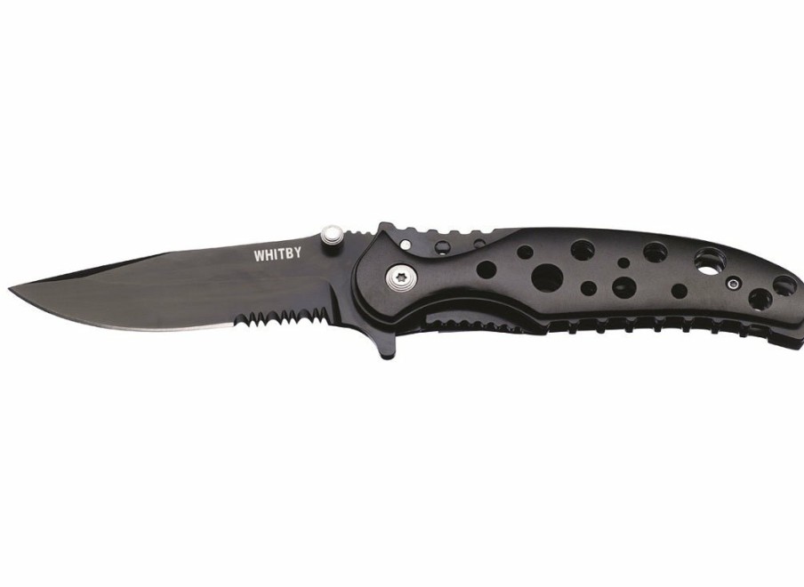 Whitby Knives Whitby Black Lock Knife (3.25") | Outdoor Knives