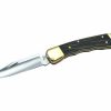 Buck Buck Folding Hunter Knife W/ Finger Grooved Handle | Outdoor Knives