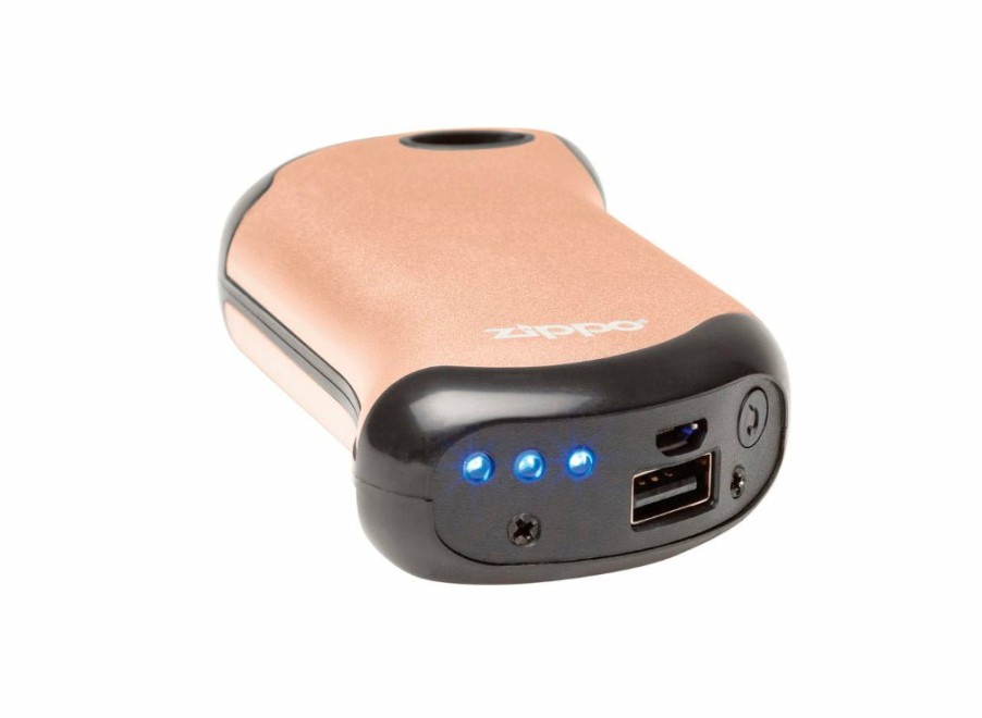 Zippo Zippo Heatbank 9S Rechargeable Hand Warmer - Gold | Hand Warmers