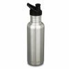 Klean Kanteen Klean Kanteen Classic W/ Sport Cap 800Ml - Brushed Stainless | Single-Wall Bottles