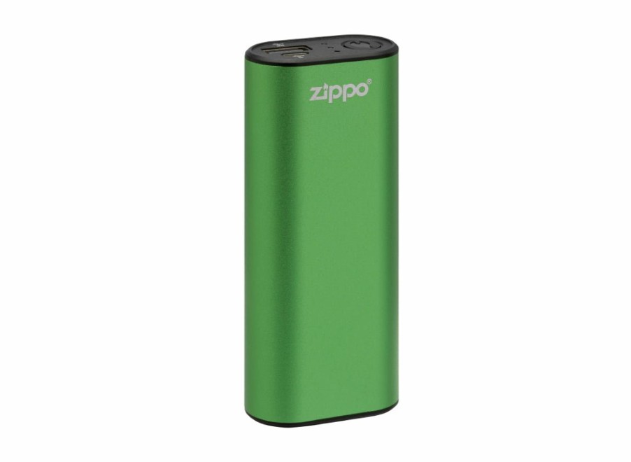 Zippo Zippo Heatbank 6 Rechargeable Hand Warmer - Green | Hand Warmers