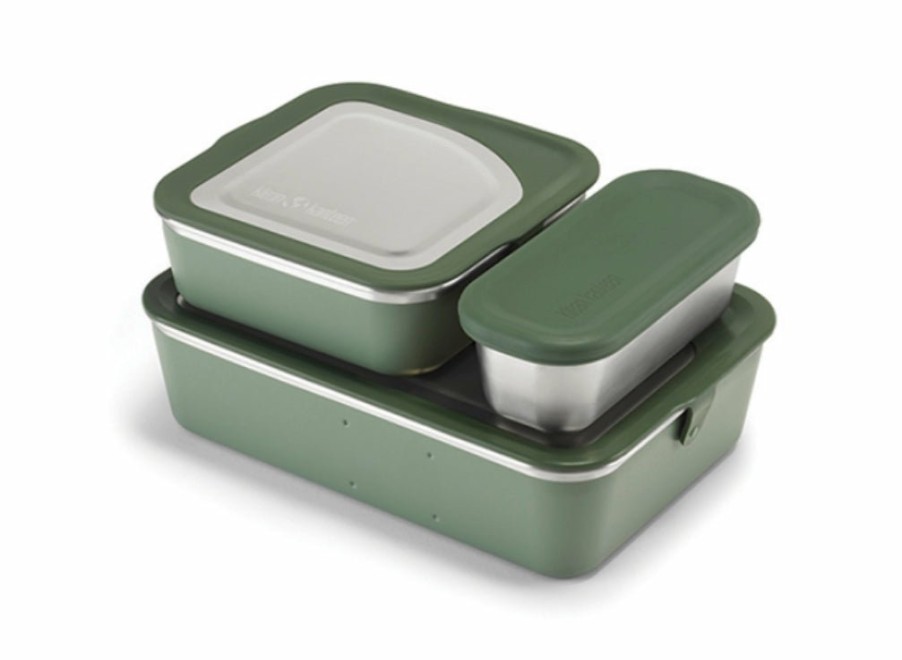 Klean Kanteen Klean Kanteen Rise Food Box Family Set - Sea Spray | Lunchboxes