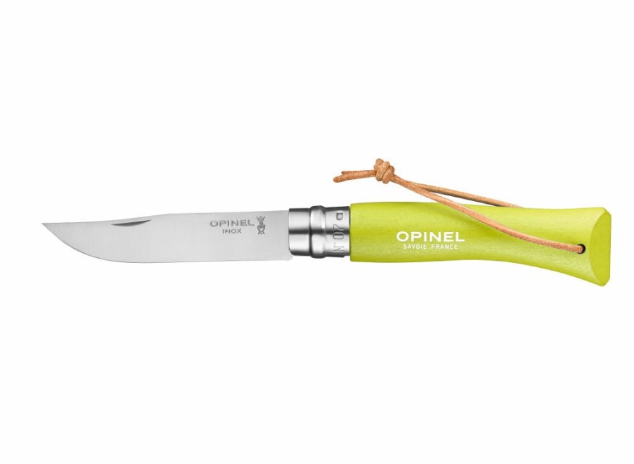 Opinel Opinel No.7 Colorama Trekking Knife - Anise | Outdoor Knives