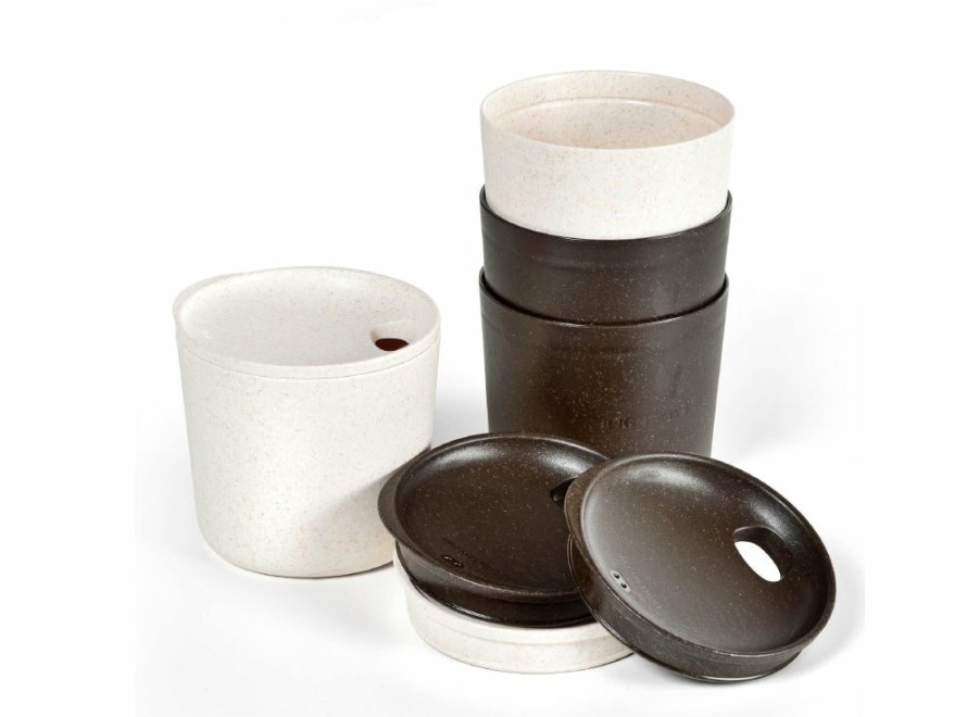 Light My Fire Light My Fire Mycup´N Lid Short 4-Pack - Cocoa/Cream | Cups & Tumblers