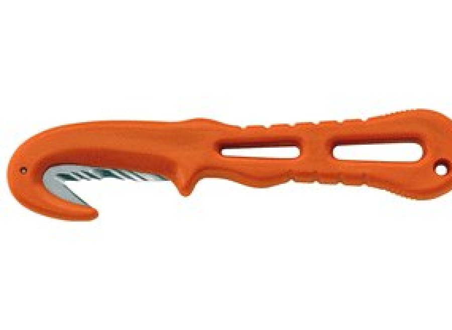 Whitby Knives Whitby Safety/Rescue Cutter (2.5") - Orange | Safety & Rescue Knives