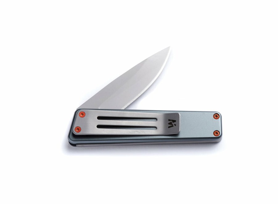 Whitby Knives Whitby Mint Edc Pocket Knife (2.5") - Titanium Grey | General Purpose Knives