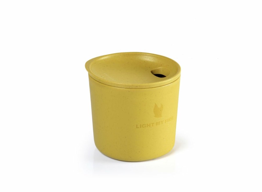 Light My Fire Light My Fire Mycup´N Lid Short - Musty Yellow | Cups & Tumblers