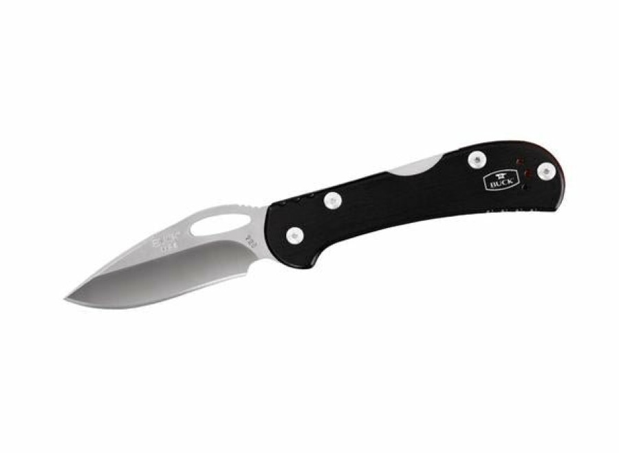 Buck Buck Mini Spitfire Knife - Black | Lock Knives