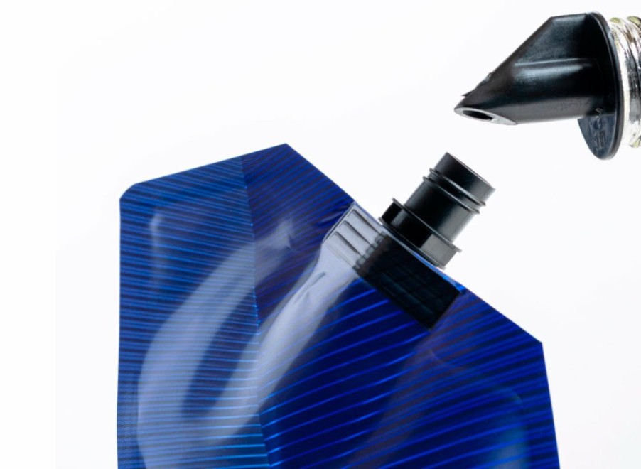 Vapur Vapur Incognito Flask 300Ml - Midnight Blue | Foldable Wine Carriers