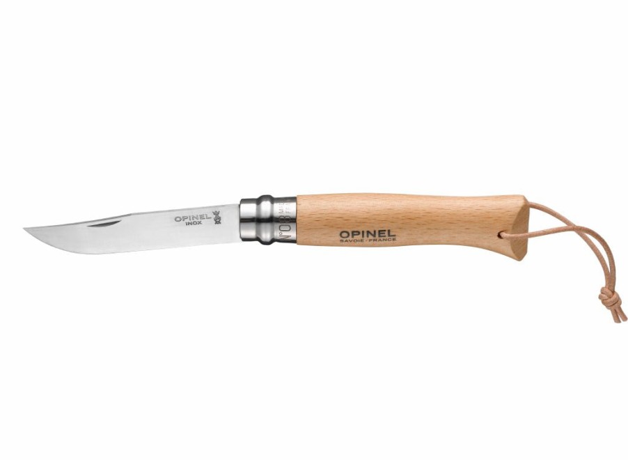 Opinel Opinel No.8 Trekking Knife - Natural | Lock Knives