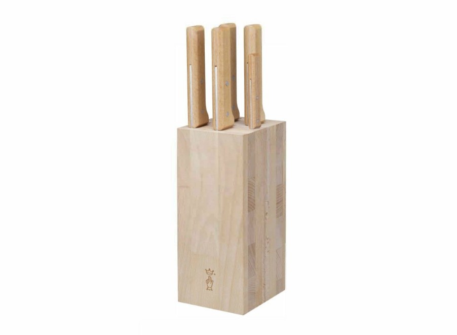 Opinel Opinel Parallele 5Pc Bread Knife Block Set | Kitchen Sets