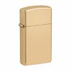 Zippo Zippo Slim Lighter - High Polish Brass | Lighters