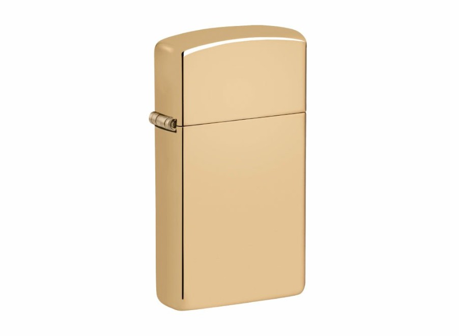 Zippo Zippo Slim Lighter - High Polish Brass | Lighters